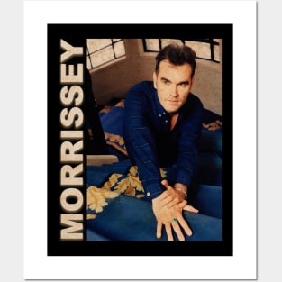 Poster of Morrissey on a stairs Posters and Art